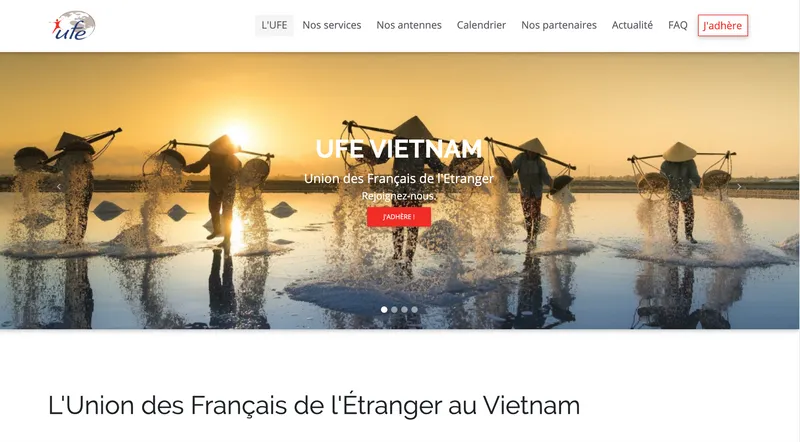  Tổ chức UFE - Liên hiệp những người Pháp sống ở nước ngoài